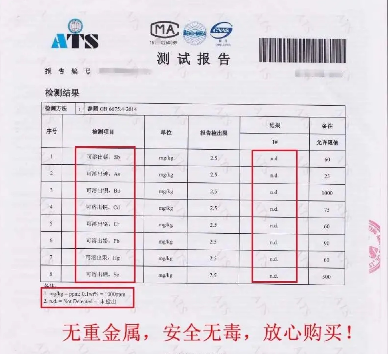 PVC桌墊甲醛檢測(cè)