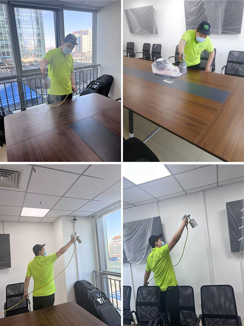 北京豐臺區(qū)廣安路9號國投財富廣場辦公室除甲醛治理服務項目