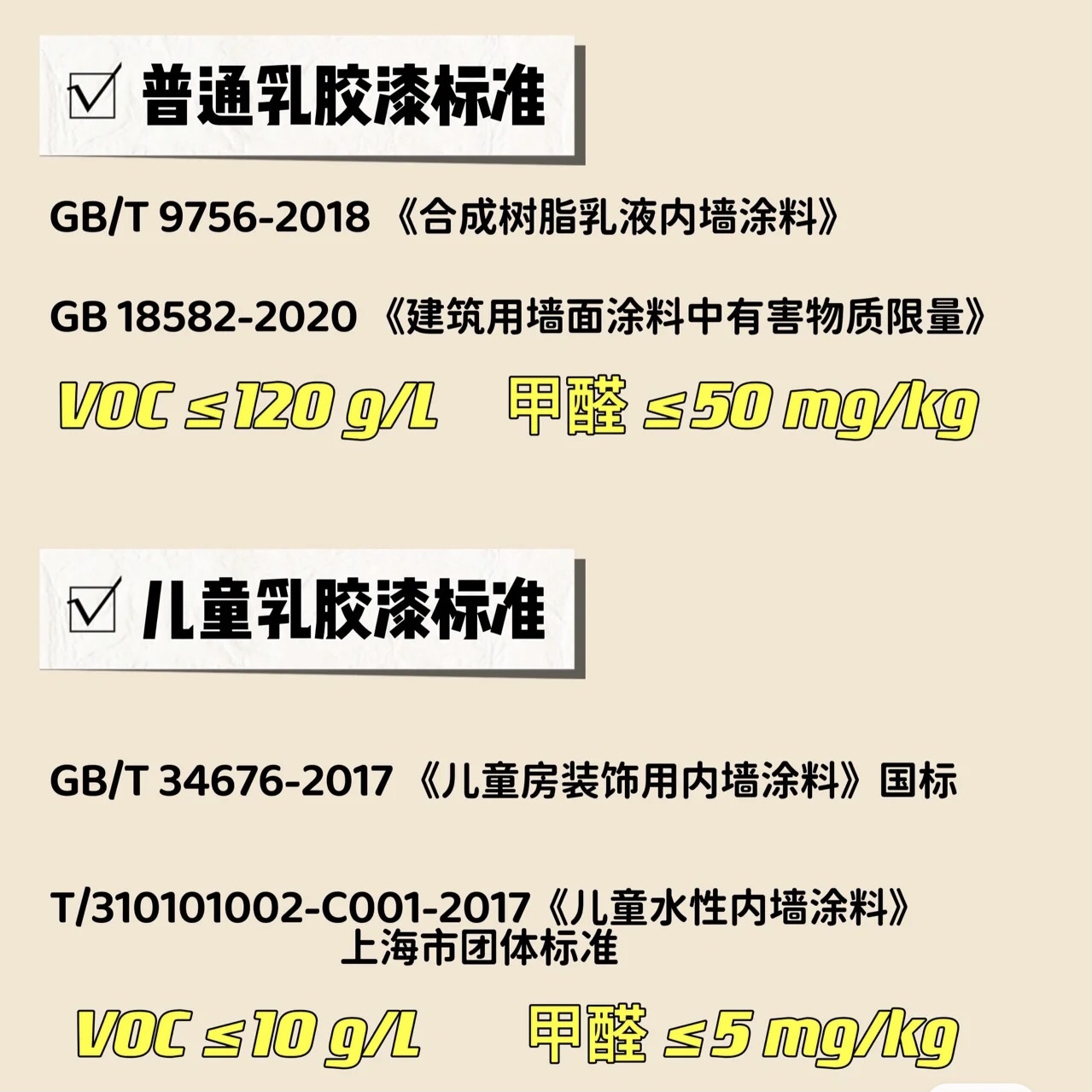 乳膠漆環(huán)保標(biāo)準(zhǔn)