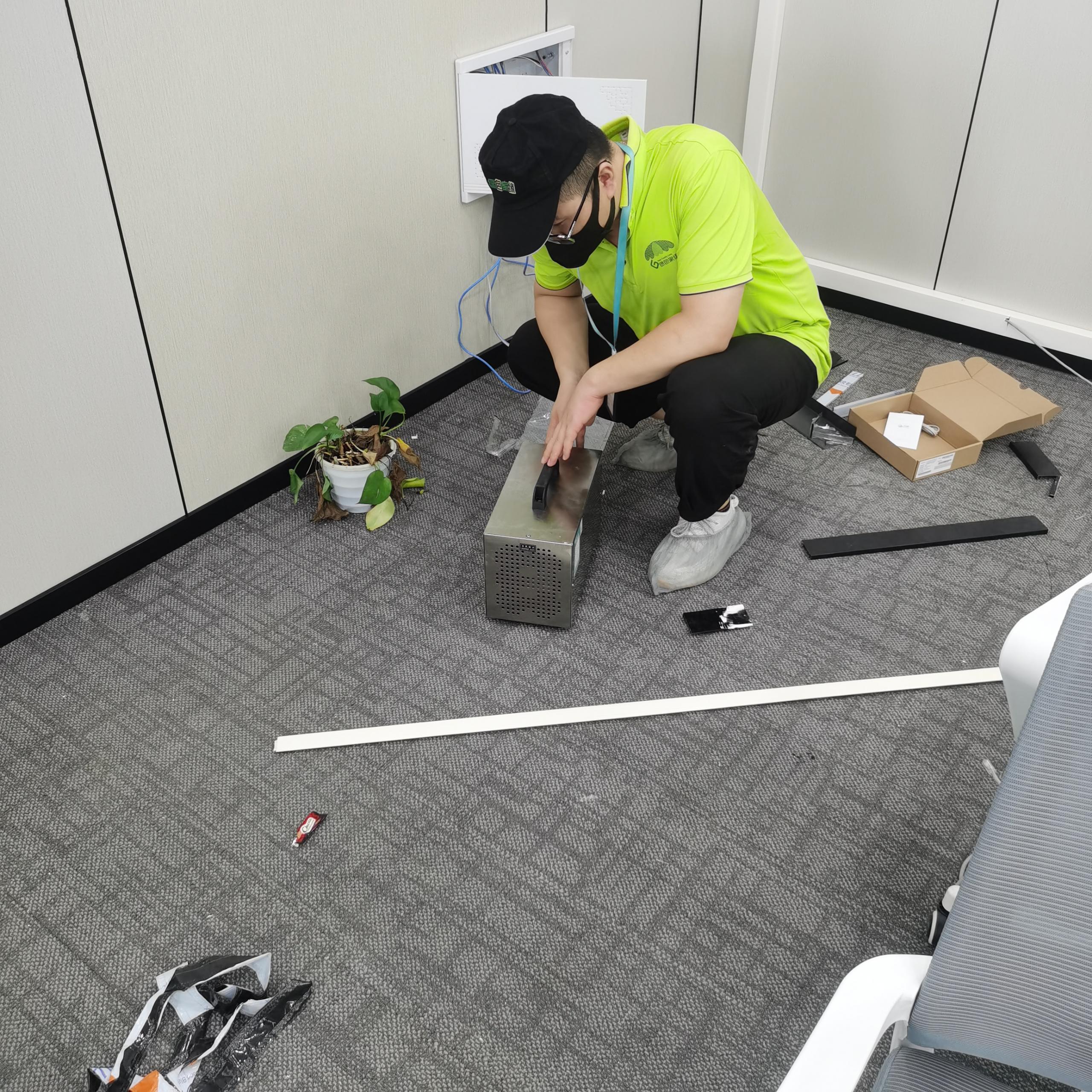 辦公室放臭氧中和甲醛